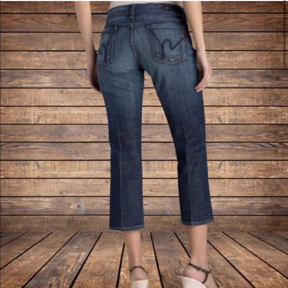 Citizens of Humanity Kelly Low Waist Cropped Jeans - Picture 3 of 14